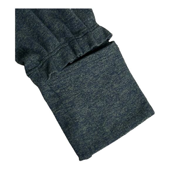 Lululemon Extra Mile 1/2 Zip Heathered Utilitarian/Black Size 8 Funnel Neck - Picture 9 of 16